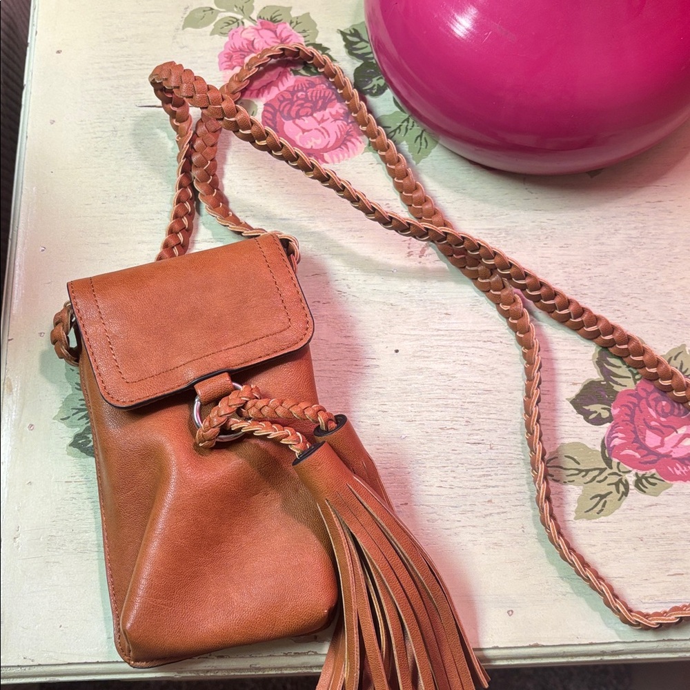 Dress Barn Tan Crossbody Bag